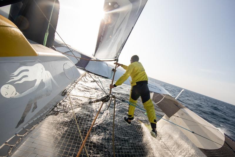 Maxi Edmond de Rothschild - Jules Verne Trophy photo copyright Yann Riou / polaRYSE / GITANA SA taken at  and featuring the Trimaran class