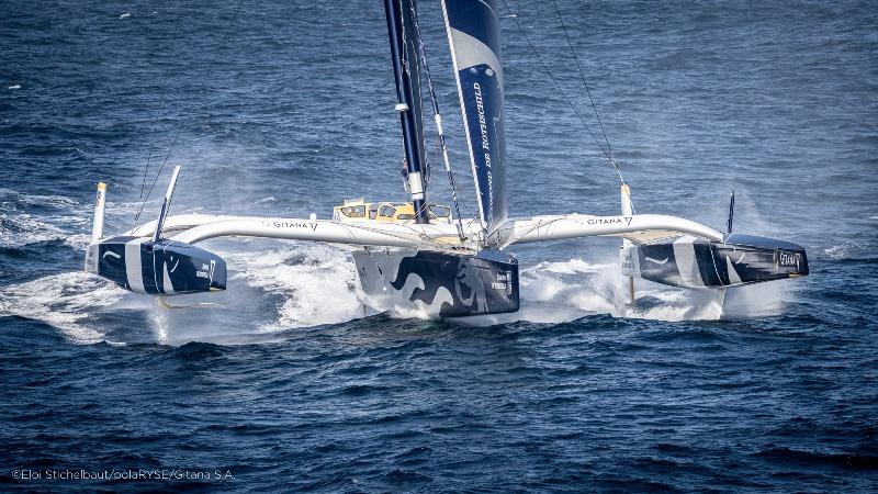 Maxi Edmond de Rothschild - Jules Verne Trophy photo copyright Eloi Stichelbaut / polaRYSE / GITANA S.A taken at  and featuring the Trimaran class