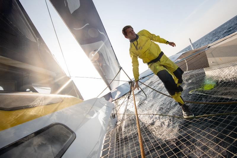 Charles Caudrelier - Maxi Edmond de Rothschild photo copyright Eloi Stichelbaut / PolaRYSE / Gitana SA taken at  and featuring the Trimaran class