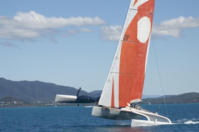Rex (Dale Mitchell) will be chasing a record - Club Marine Pittwater to Coffs Harbour Yacht Race photo copyright Team Rex taken at Royal Prince Alfred Yacht Club and featuring the Trimaran class
