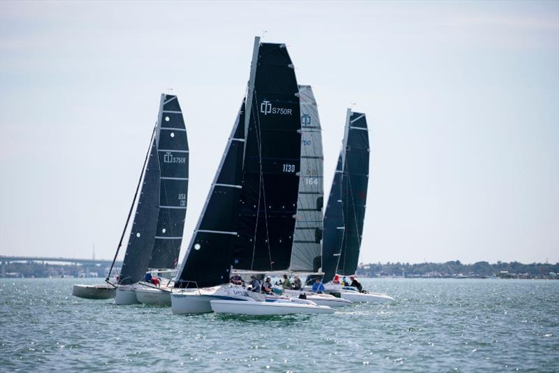 Corsair National Regatta at the Sarasota Sailing Squadron, Sarasota Florida photo copyright Corsair Marine taken at Sarasota Sailing Squadron and featuring the Trimaran class