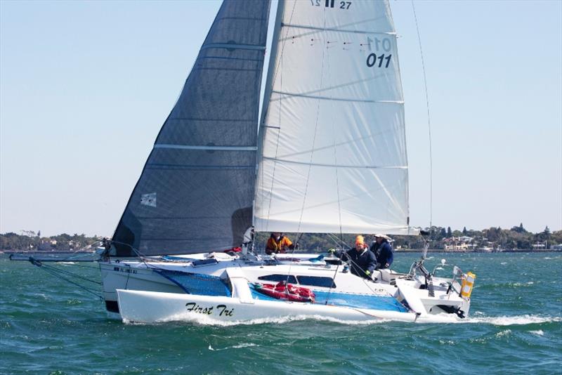 Corsair National Regatta at the Sarasota Sailing Squadron, Sarasota Florida photo copyright Corsair Marine taken at Sarasota Sailing Squadron and featuring the Trimaran class