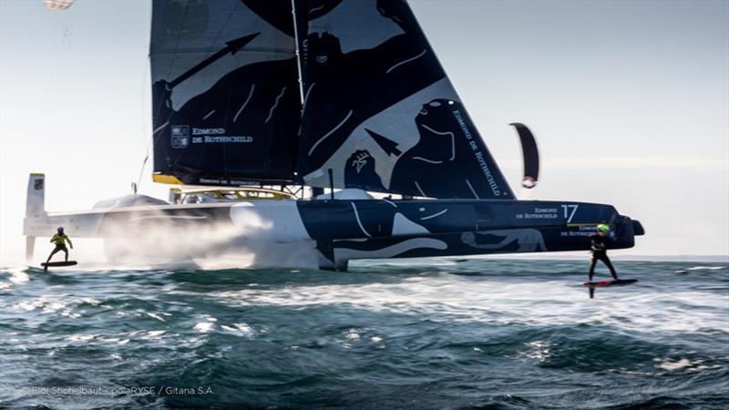 Maxi Edmond de Rothschild photo copyright Eloi Stichelbaut  / polaRYSE / Gitana S.A taken at  and featuring the Trimaran class