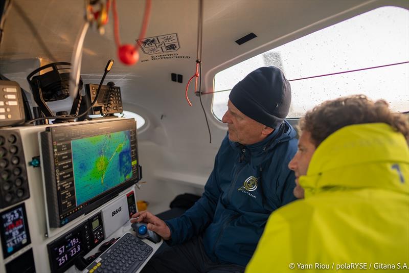 Gitana Team - Transat Jacques Vabre photo copyright Y.Riou / polaRYSE / Gitana S.A taken at  and featuring the Trimaran class