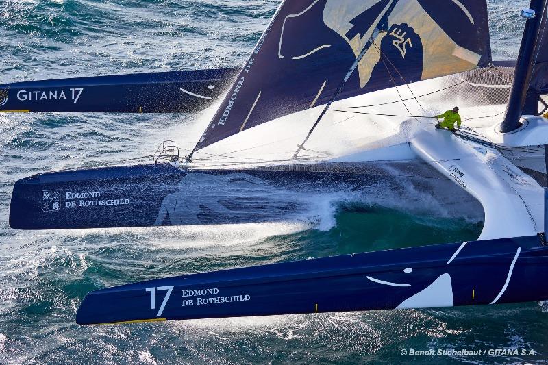 The Maxi Edmond de Rothschild - Transat Jacques Vabre - photo © B. Stichelbaut / Gitana S.A