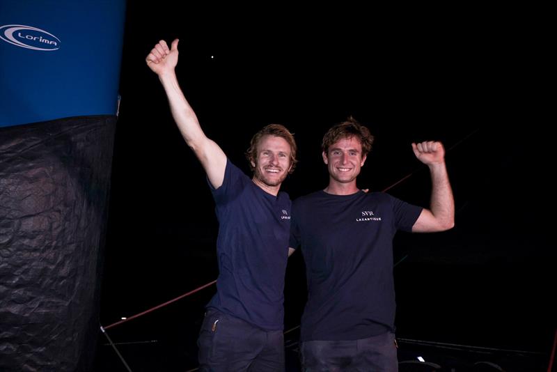 Trimaran SVR-Lazartigue finishes the Transat Jacques Vabre - photo © Jean-Marie Liot / Alea