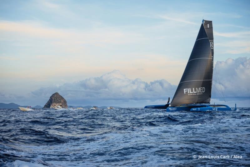 Transat Jacques Vabre photo copyright Jean-Louis Carli / Alea taken at  and featuring the Trimaran class