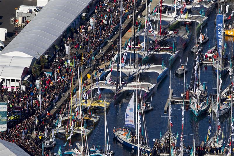 Route du Rhum – Destination Guadeloupe photo copyright Alexis Courcoux taken at  and featuring the Trimaran class