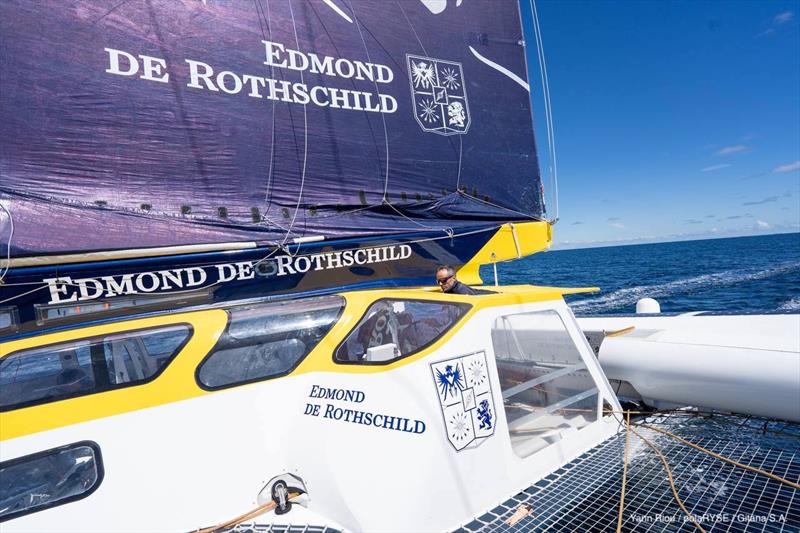 Maxi Edmond de Rothschild photo copyright Yann Riou / polaRYSE / GITANA SA taken at  and featuring the Trimaran class