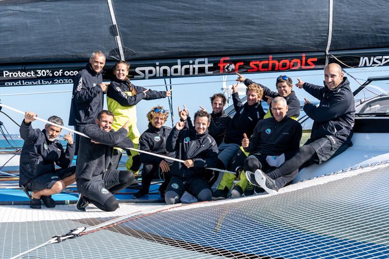 'Sails of Change' set for their next attempt on the Jules Verne Trophy - photo © G_LEBEC_SPINDRIFT