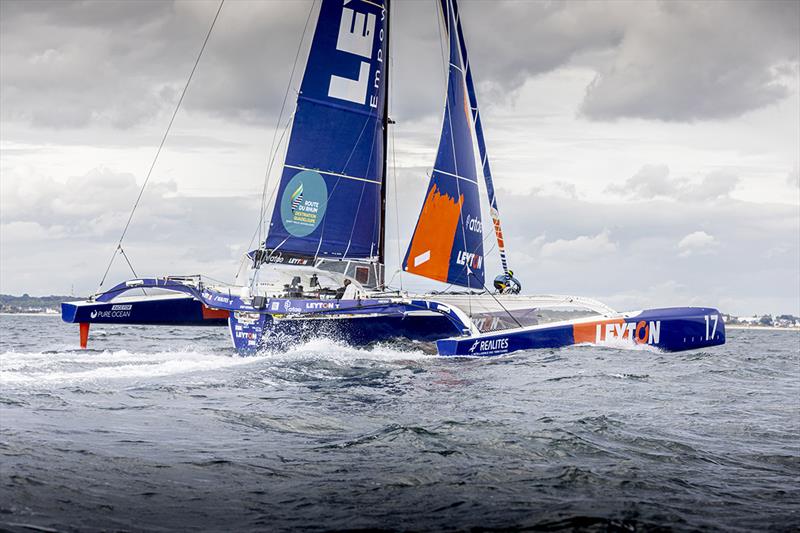 Sam Goodchild's Leyton - Route du Rhum-Destination Guadeloupe photo copyright Polaryse taken at  and featuring the Trimaran class