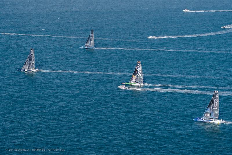 Route du Rhum - Destination Guadeloupe photo copyright Eloi Stichelbaut - polaRYSE / Gitana S.A. taken at  and featuring the Trimaran class