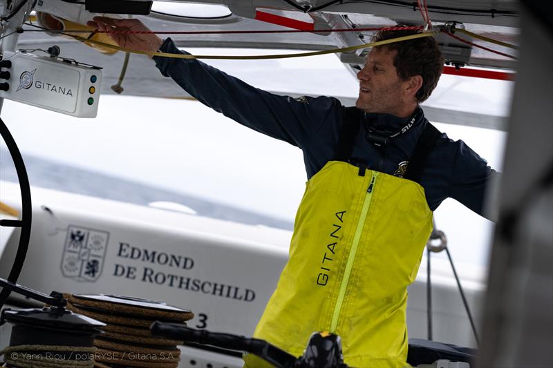 Maxi Edmond de Rothschild during the Route du Rhum - Destination Guadeloupe - photo © Yann Riou / polaRYSE / GITANA SA