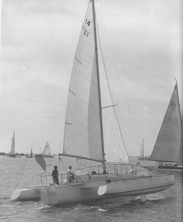 Toria in which Derek Kelsall won the 1966 Two Handed Round Britain Race in 1966 - photo © Unknown