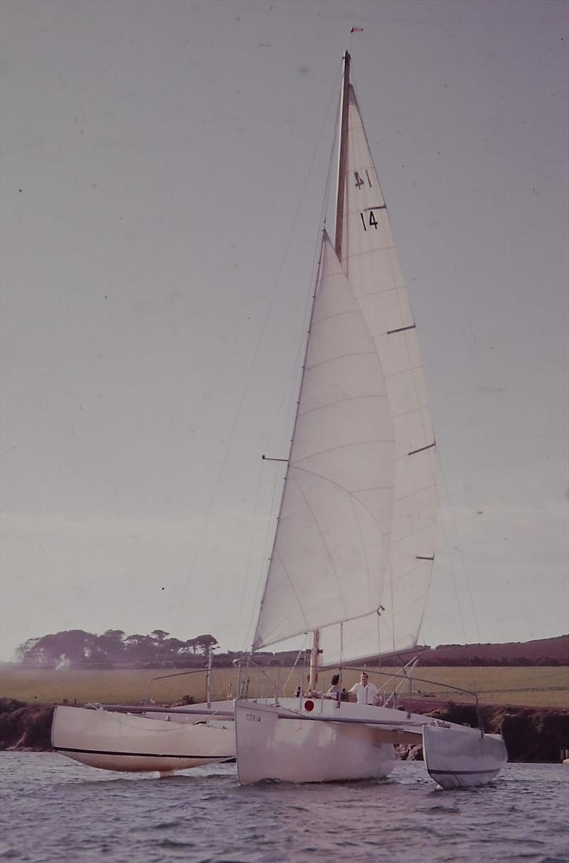 Toria sailing on River Camel Padstow - photo © Colin Forbes / Anchor Films 