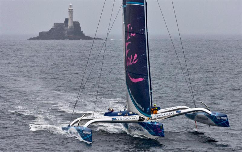 The longest boat to sign up was the first Ultim entry, the 30m trimaran Banque Populaire (FRA) photo copyright Carlo Borlenghi / ROLEX taken at  and featuring the Trimaran class