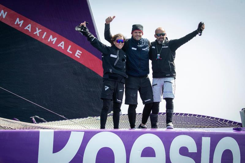 Erwan Le Roux's Ocean Fifty Koesio, winner of 2022 Route du Rhum and this year's Pro Sailing Tour photo copyright Vincent Olivaud - Pro Sailing Tour taken at Royal Ocean Racing Club and featuring the Trimaran class