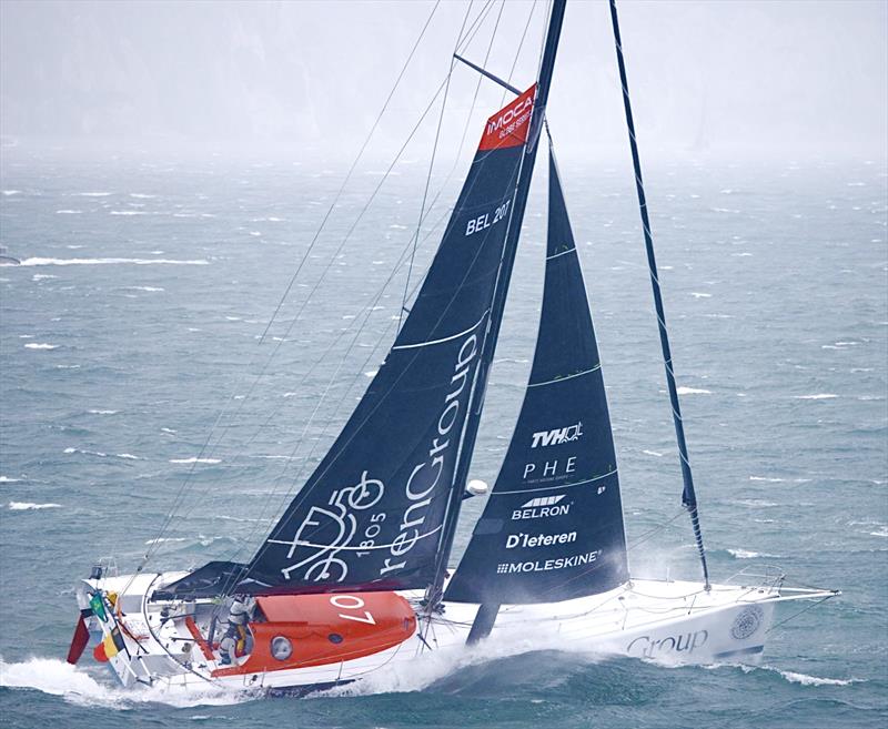 IMOCA photo copyright Michael Tambling taken at Royal Ocean Racing Club and featuring the Trimaran class