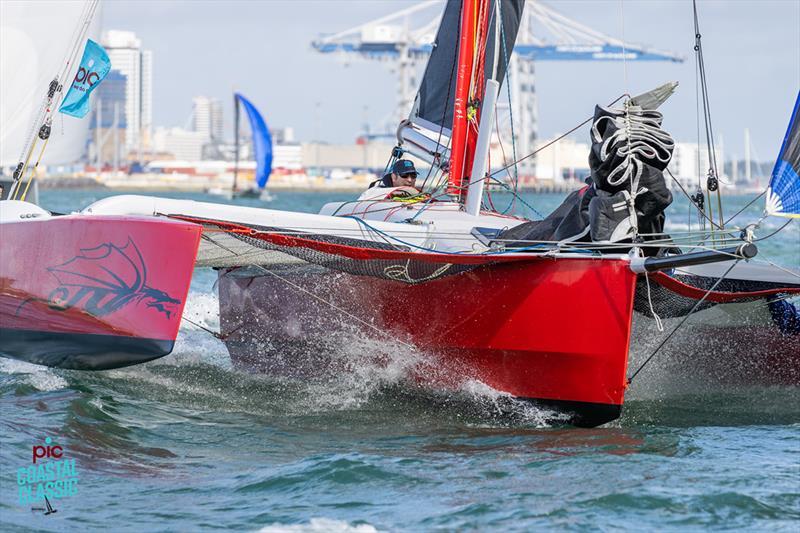 2022 PIC Coastal Classic - The 40th Edition photo copyright Suellen Hurling / Live Sail Die taken at New Zealand Multihull Yacht Club and featuring the Trimaran class