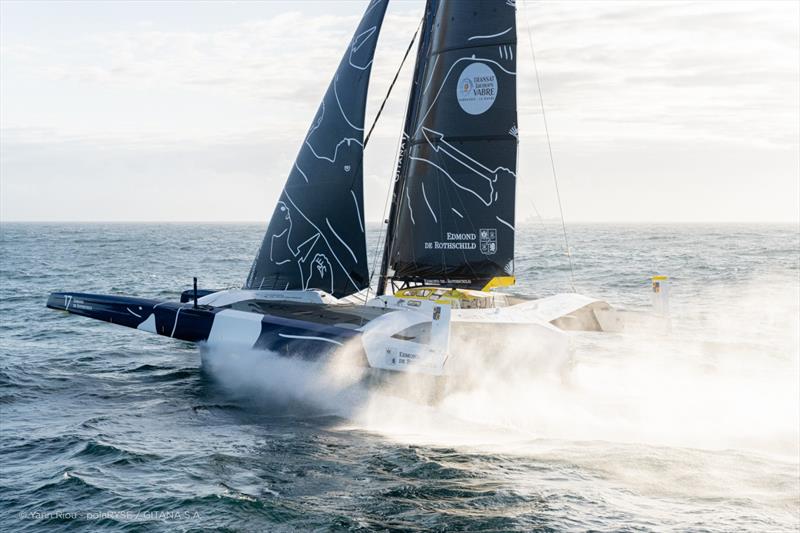 Maxi Edmond de Rothschild in Transat Jacques Vabre photo copyright Yann Riou / polaRYSE / GITANA SA taken at  and featuring the Trimaran class