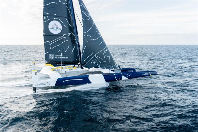 Arkea Ultim Challenge-Brest: The Maxi Edmond de Rothschild - photo © Yann Riou / polaRYSE / GITANA SA