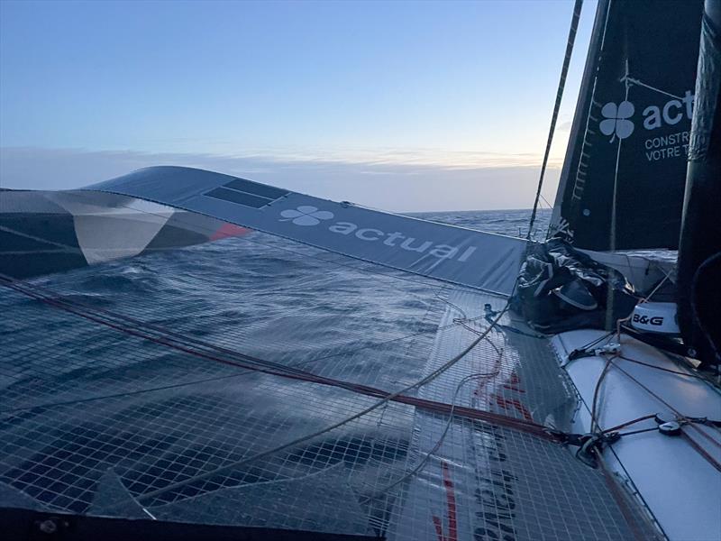 Team Actual - Anthony Marchand  - heading for Dunedin stopover - Arkea Ultim Challenge - February 2024 - photo © Anthony Marchand