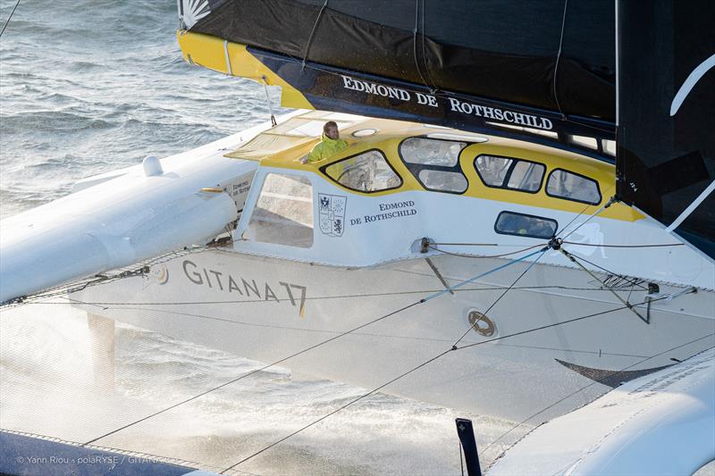 Arkéa Ultim Challenge-Brest photo copyright Yann Riou - polaRYSE / Gitana S.A. taken at  and featuring the Trimaran class