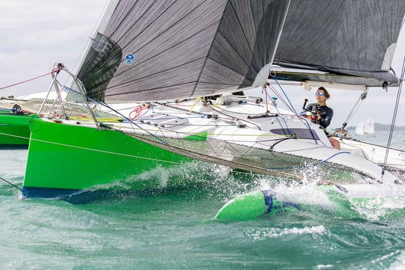 2023 Harbour Classic photo copyright Suellen Hurling taken at Royal Akarana Yacht Club and featuring the Trimaran class