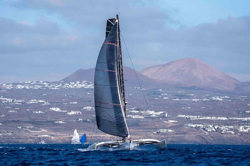 1th RORC Transatlantic Race: Oren Nataf's Pulsar 50 Rayon Vert (FRA) photo copyright James Mitchell/RORC taken at Royal Ocean Racing Club and featuring the Trimaran class