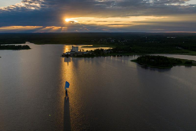 Close to the finish - MidsummerSail - photo © MidsummerSail