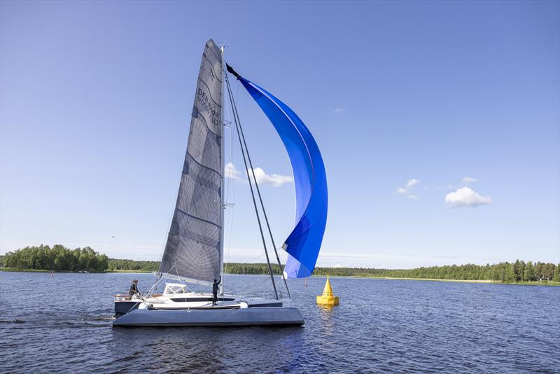 Flying Dragon takes line honours in the Agora direct MidsummerSail 2025 - photo © Axel Schmidt