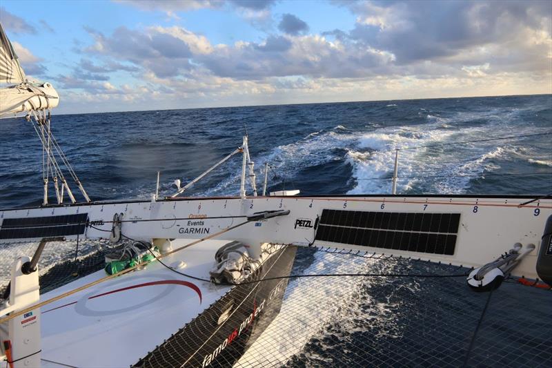 The Famous Project CIC cross the Equator back to the northern hemisphere photo copyright The Famous Project CIC taken at  and featuring the Trimaran class