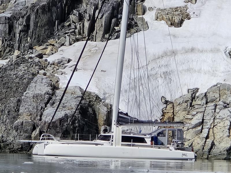 Rapido 53XS, Picomole, in Antarctica, February 2026 photo copyright Picomole taken at  and featuring the Trimaran class
