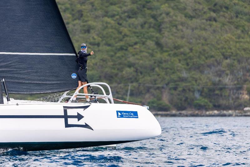 Spike, the Rapido 40 was first in CSA Multihull on the opening day of the BVI Sailing Festival - 2026 BVI Spring Regatta & Sailing Festival - photo © Tidal Pulse / Andrea Azzopardi