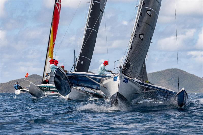 Chris Haycraft's Corsair F31 Ting A Ling II photo copyright Tidal Pulse / Andrea Azzopardi taken at Royal BVI Yacht Club and featuring the Trimaran class