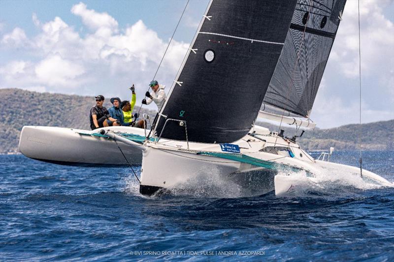 Corsair 31-1D Airgasm - Sport Mulithull photo copyright Tidal Pulse / Andrea Azzopardi taken at Royal BVI Yacht Club and featuring the Trimaran class
