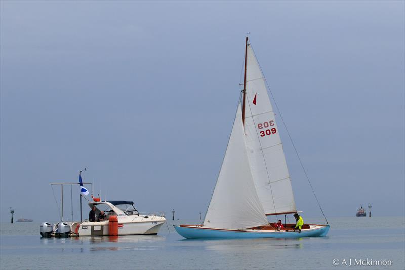 Congratulations to the team from Tasmania aboard Snow Goose with a hat trick today - photo © A.J. McKinnon