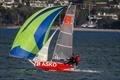 12ft Skiff training Waitemata Harbour - Skiff Evening Series - October 8, 2021 © Richard Gladwell - Sail-World.com/nz