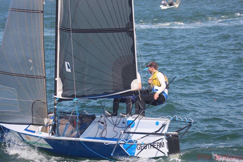 Disappointment Geotherm in the 12ft Skiff Parramatta River Championship photo copyright Vita Williams taken at Abbotsford 12ft Sailing Club and featuring the 12ft Skiff class