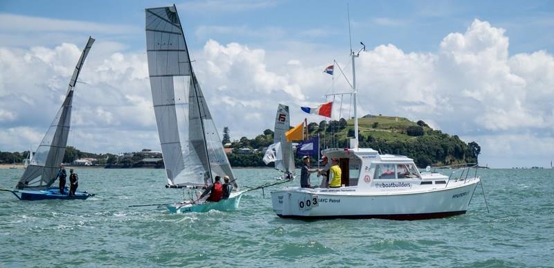 New Zealand Interdominion Trials December 2-3, 2017 Royal Akarana Yacht Club, Auckland, New Zealand - photo © Josh McCormack / Auckland Skiff League