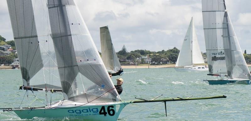 New Zealand Interdominion Trials December 2-3, 2017 Royal Akarana Yacht Club, Auckland, New Zealand photo copyright Josh McCormack / Auckland Skiff League taken at Royal Akarana Yacht Club and featuring the 12ft Skiff class