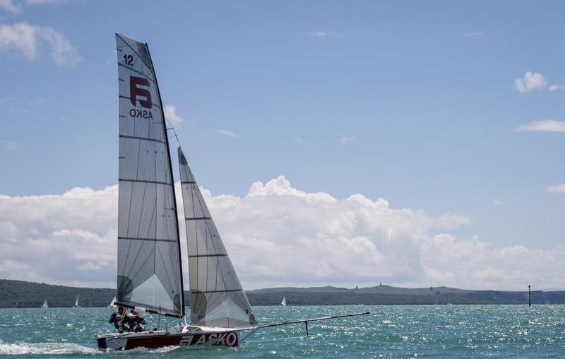 New Zealand Interdominion Trials December 2-3, 2017 Royal Akarana Yacht Club, Auckland, New Zealand photo copyright Josh McCormack / Auckland Skiff League taken at Royal Akarana Yacht Club and featuring the 12ft Skiff class