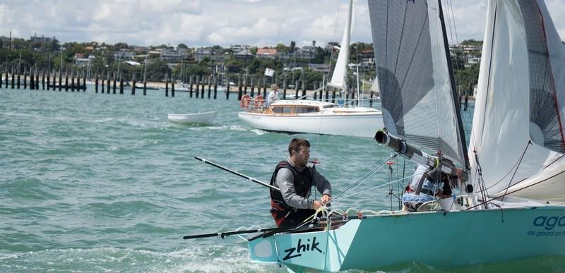 New Zealand Interdominion Trials December 2-3, 2017 Royal Akarana Yacht Club, Auckland, New Zealand photo copyright Josh McCormack / Auckland Skiff League taken at Royal Akarana Yacht Club and featuring the 12ft Skiff class