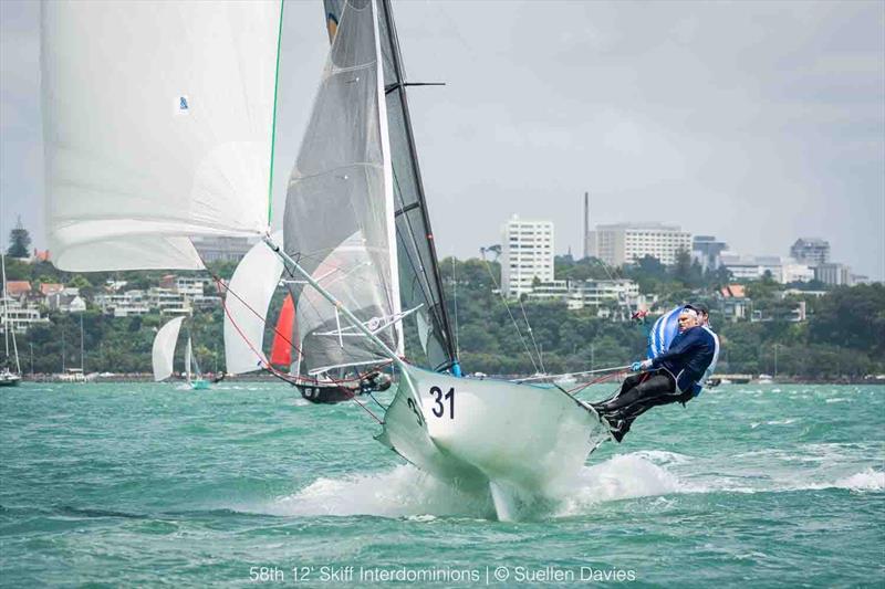 Day 1, 58th 12ft Skiff Interdominions, January 7, 2018 - photo © Suellen Davies / Auckland Skiff League