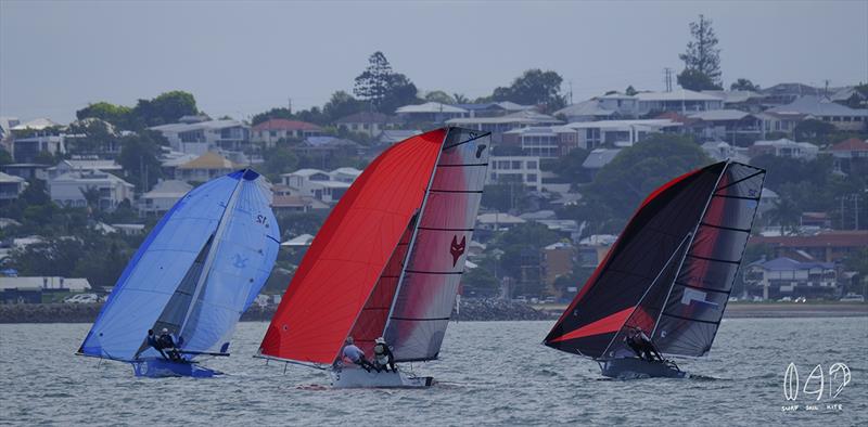 2018 12ft Skiffs Nationals - Day 3 photo copyright Mitchell Pearson / SurfSailKite taken at Darling Point Sailing Squadron and featuring the 12ft Skiff class