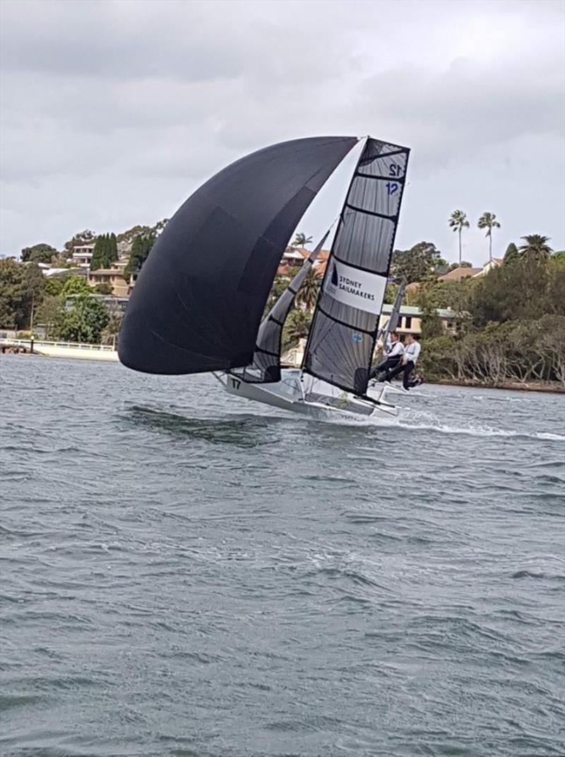 12 Foot Skiff Interdominion Championships photo copyright Vita Williams taken at Sydney Flying Squadron and featuring the 12ft Skiff class