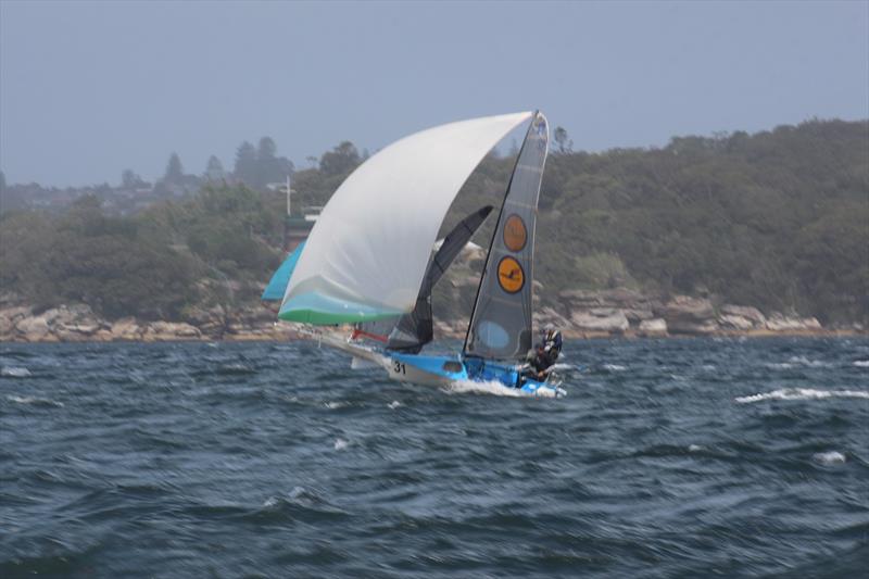 The Bird flying - 12ft Skiff Interdominion photo copyright Vita Williams taken at Sydney Flying Squadron and featuring the 12ft Skiff class