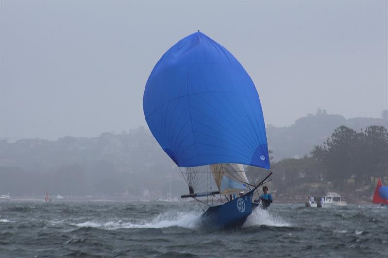 Well-named Giddy Up - 12ft Skiff Interdominion photo copyright Vita Williams taken at Sydney Flying Squadron and featuring the 12ft Skiff class