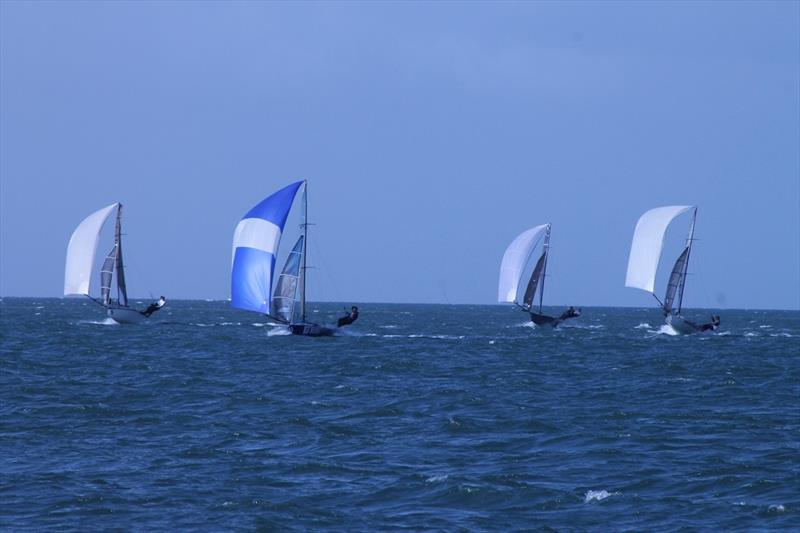 112s downwind - 12ft Skiff Interdominion day 2 - photo © John Williams