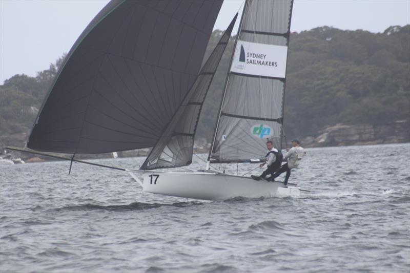 Outstanding champions - Sydney Sailmakers crew - 12ft Skiff Interdominion Championship 2019 photo copyright John Williams taken at Sydney Flying Squadron and featuring the 12ft Skiff class